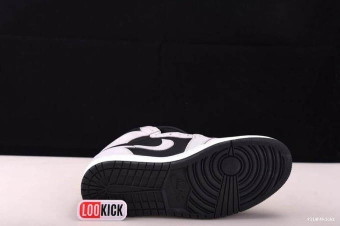 White Black Grey High Light Retro 555088-035 Air Smoke 1 Jordan 1125